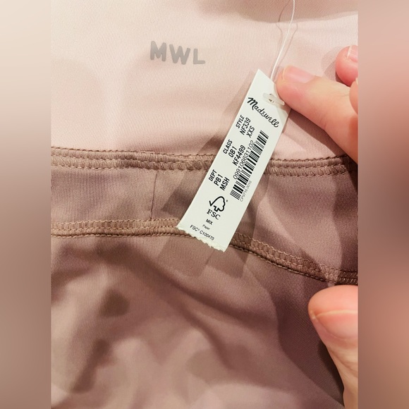 NWT Madewell MWL flex fitness skirt - Picture 6 of 6